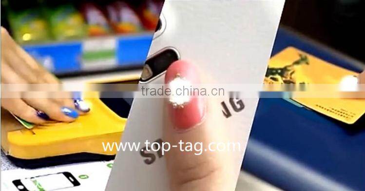 NFC Finger Led Rfid Nail Tag / Art Chip for Mobile Phone