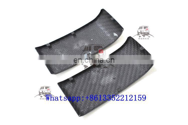 G class w464 G63 G500 eurocar style front bumper rear bumper cover for G wagon w463A G500 G63 dry carbon fiber bumper cover