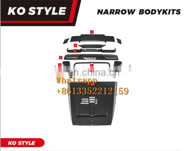 2020y G wagon W464 G63 G500 G350 front bumper fender lights rear bumper new G body kit for cars W463A G63 B900 W464 autoparts