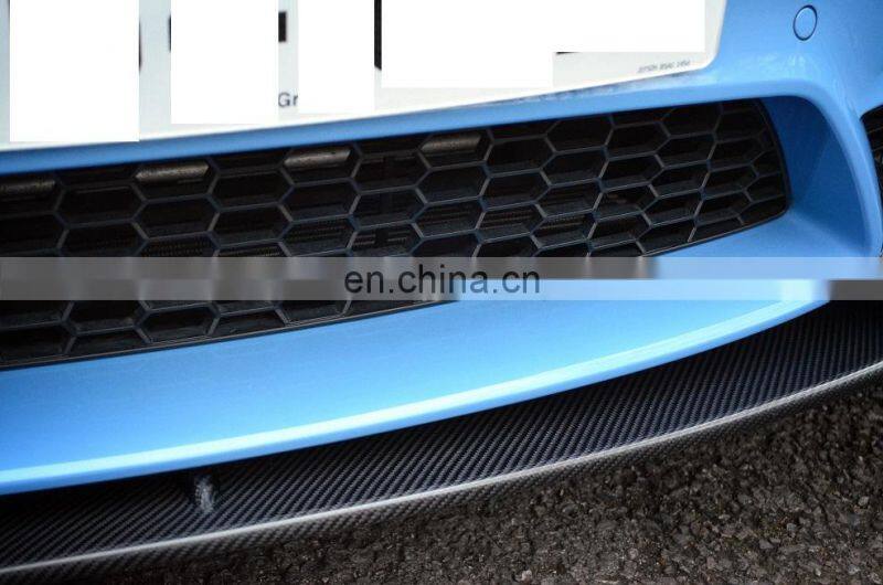 Carbon Fiber M4 M3 Front Bumper Lip Spoiler for BMW F82 M4 bumper