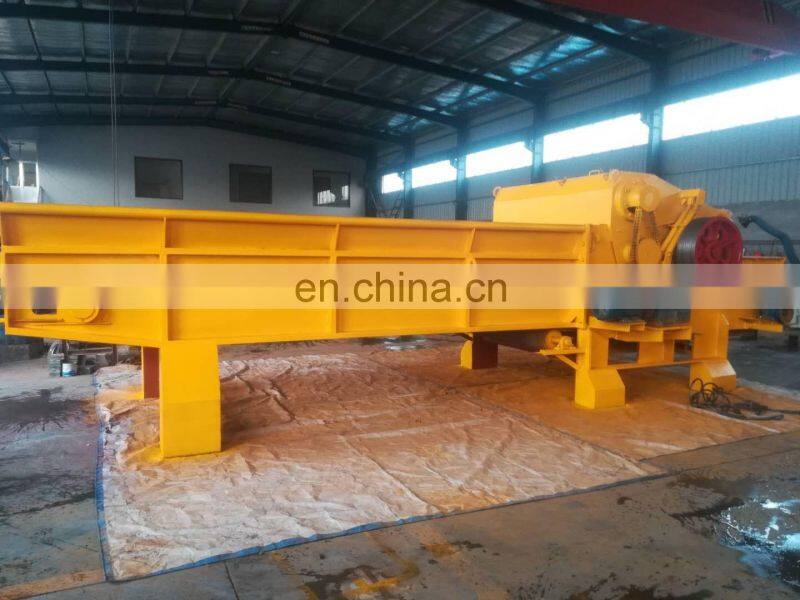 Hot Selling Wood Pallet Crusher Construction Building Waste Plank Solid Slabs Shredder Waste Plank Pallet Template Crusher