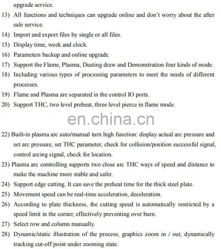 F2100T 7" Screen 800*480 2 Axis CNC Controller For CNC Plasma Cutting Machine Laser Flame Cutter