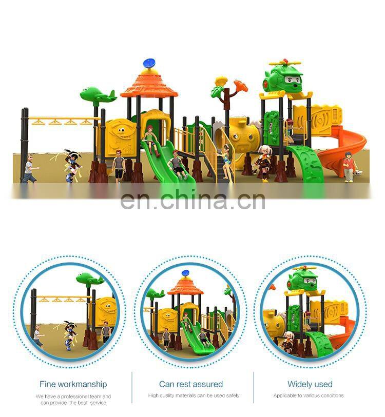 Standard aircraft series kids outdoor toys plastic playground equipment