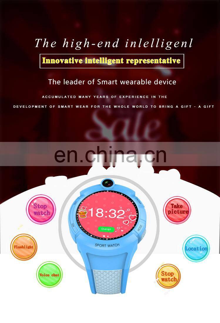 IP67 Waterproof SOS Sport Children Tracking Kids Smart Watch GPS Q610