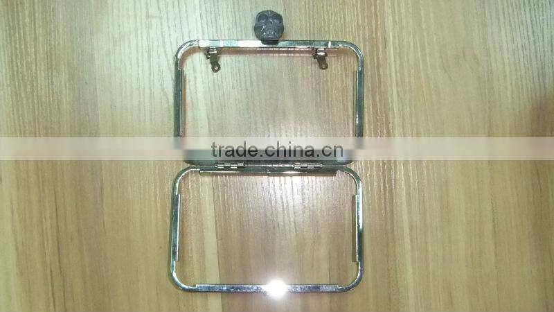 Purse frame, handbag frame, metal bag accessories& parts with skull