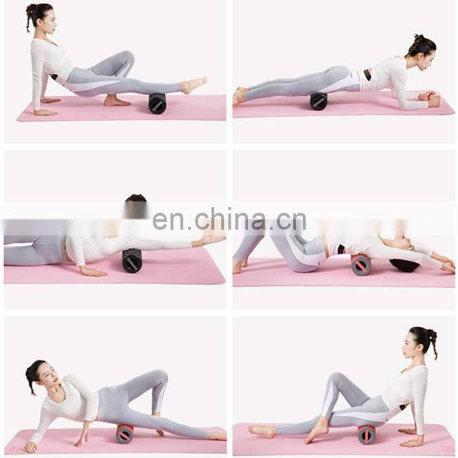 Adjustable Collapsible Foam Roller For Pain & Muscle Recovery for Massage and Yoga