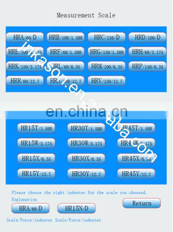 HRS-150 Digital Display Rockwell Hardness Tester