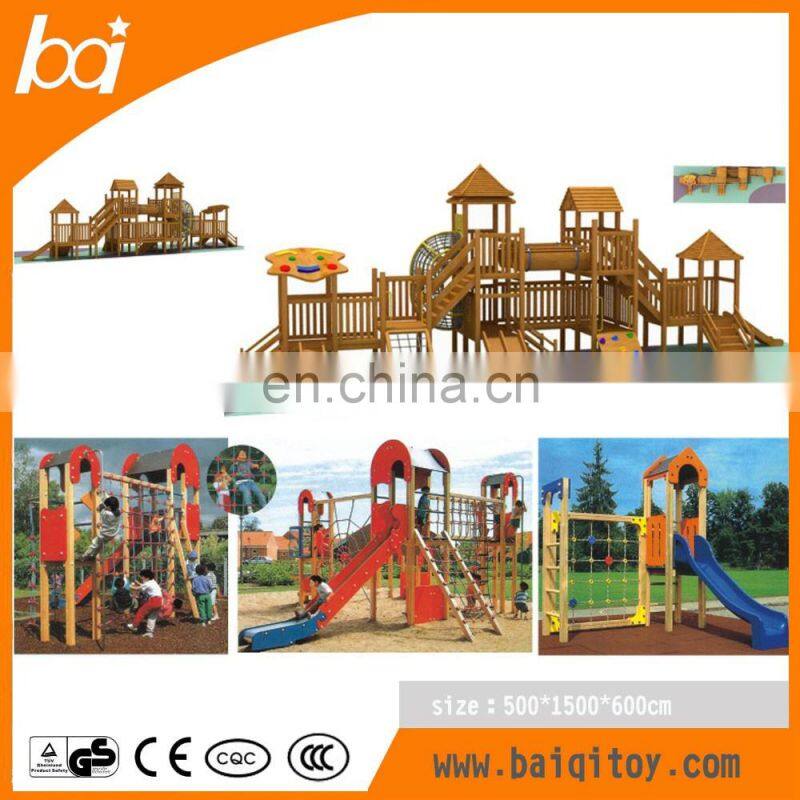 Approved school newest kids outdoor playground Pirate ship wooden playsets