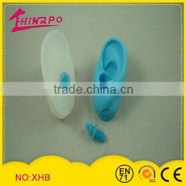 hot sale silicone mushroom earplug with fashion box packaging