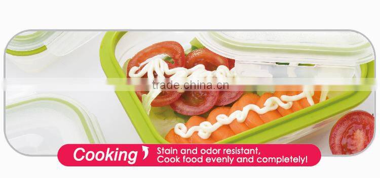 PP Lid Silicone Take-away Food Container