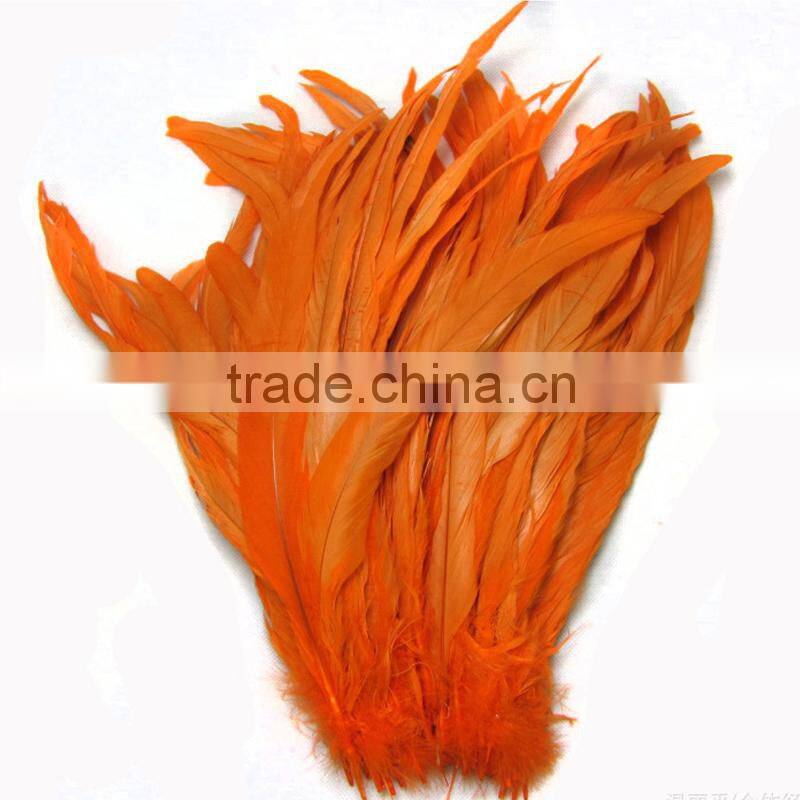 wholesale long rooster feathers price of chicken feather trims