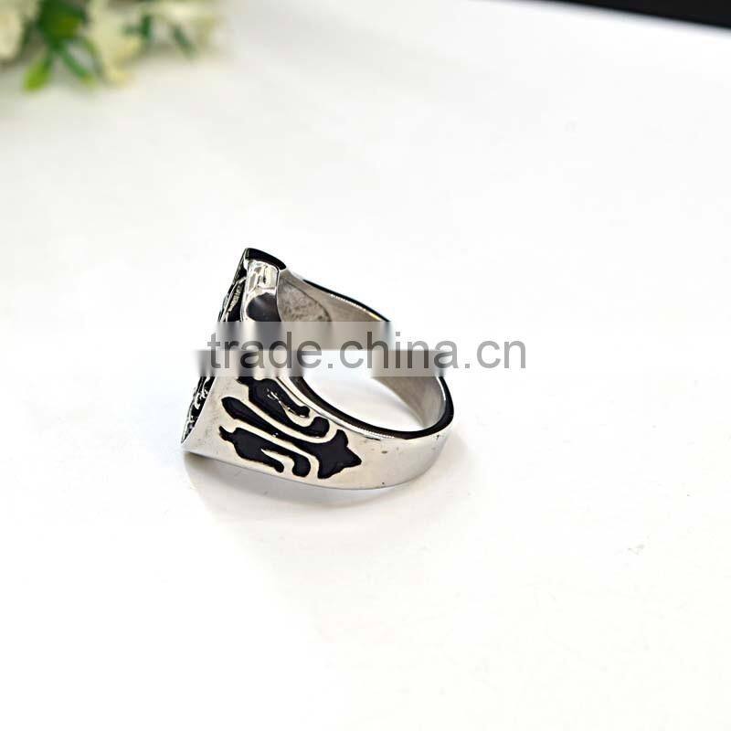 China 2016 New Products Classic design Custom Made Stainless Steel Ring