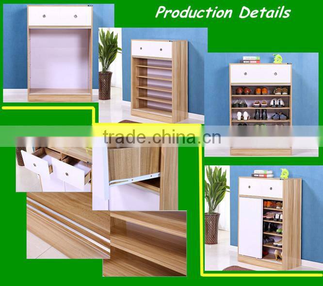 Multifunctional drawer shoe cabinet with 30 pairs shoe storage