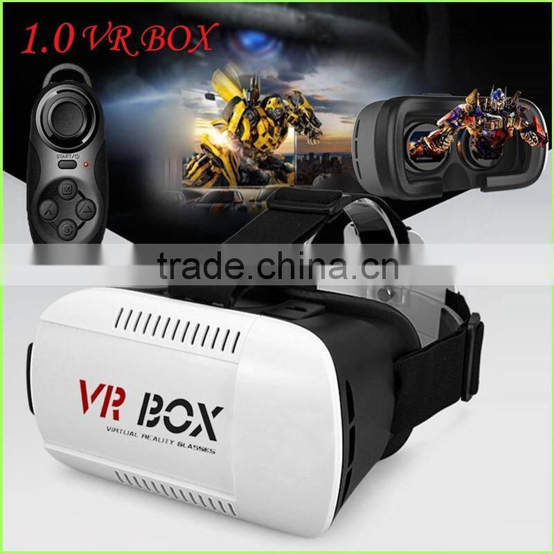 Google cardboard VR BOX Virtual Reality 3D Glasses Watch movie and Game 9d vr cinema