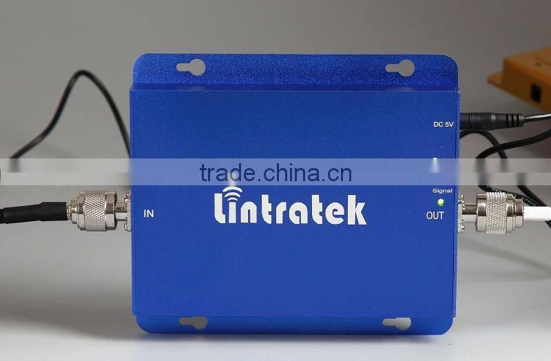 Manufacturer signal repeater gsm/wcdma 2G 3G two network phone booster with antenna cables kit