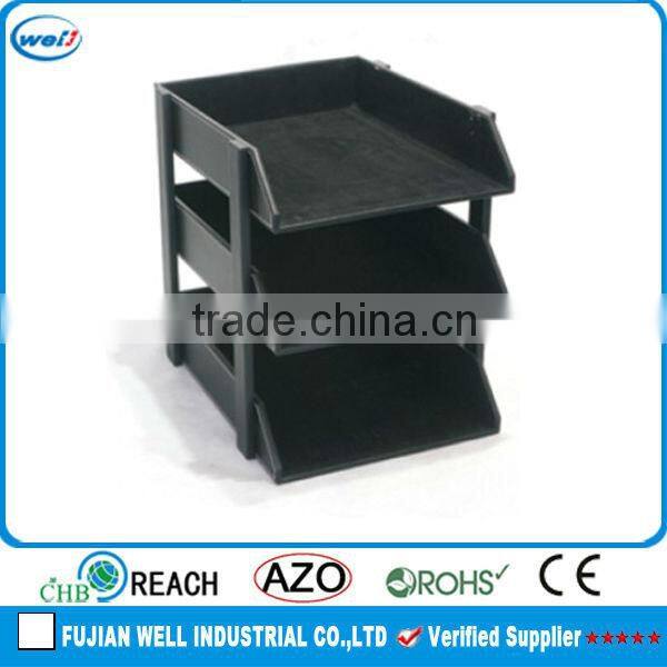 Office PU Leather Desktop File Organizer