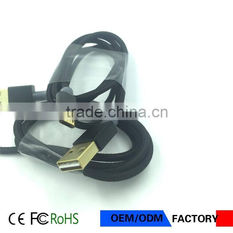 New Most Durable Micro USB Cable Reversible Fast Charge Cable For Android