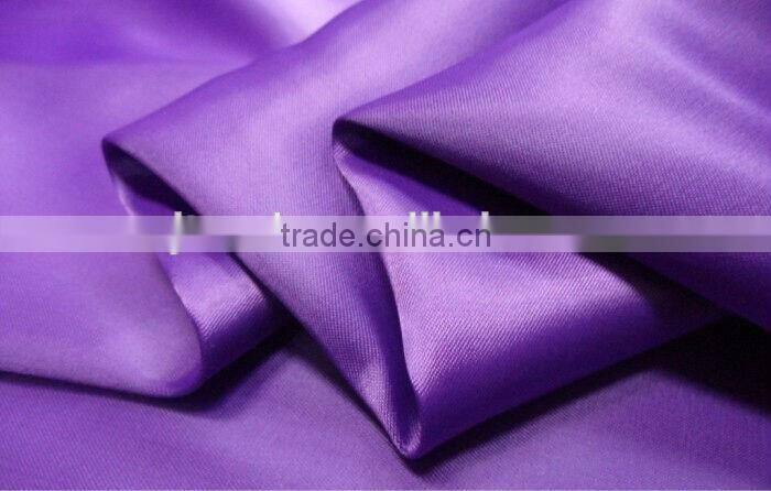 shiny Dress fabric/colorful satin stretch evening dress fabric/polyester satin fabric