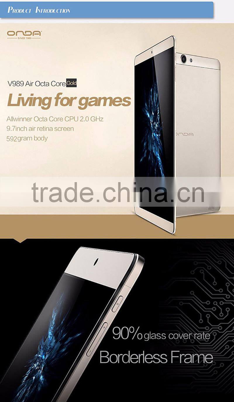 Onda V989 Air 9.7 inch IPS Screen Octa Core 2GB RAM 16GB best selling products download youku player android tablet