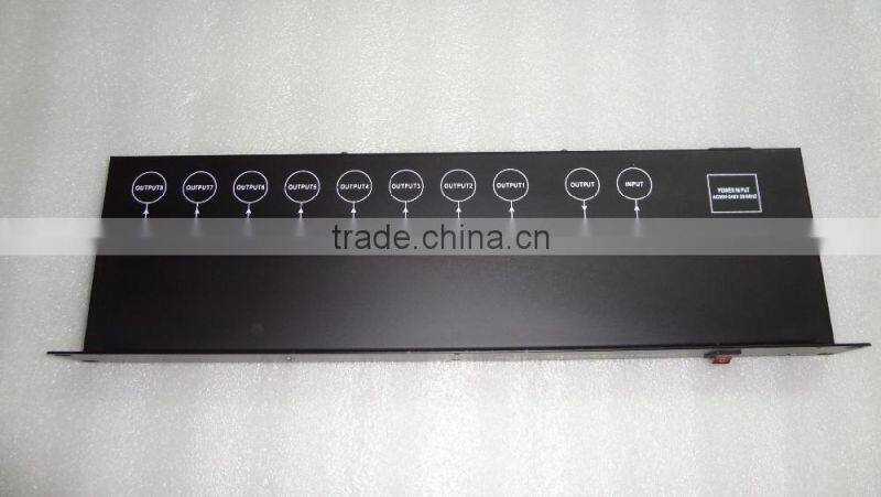 8 channel dmx amplifier dmx512 stage lighting equipment machine dmx512 splitter / distributor