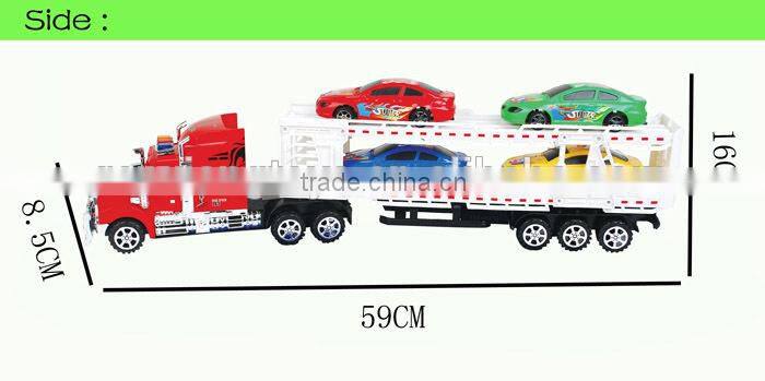 Friction container car toy trucks for sale