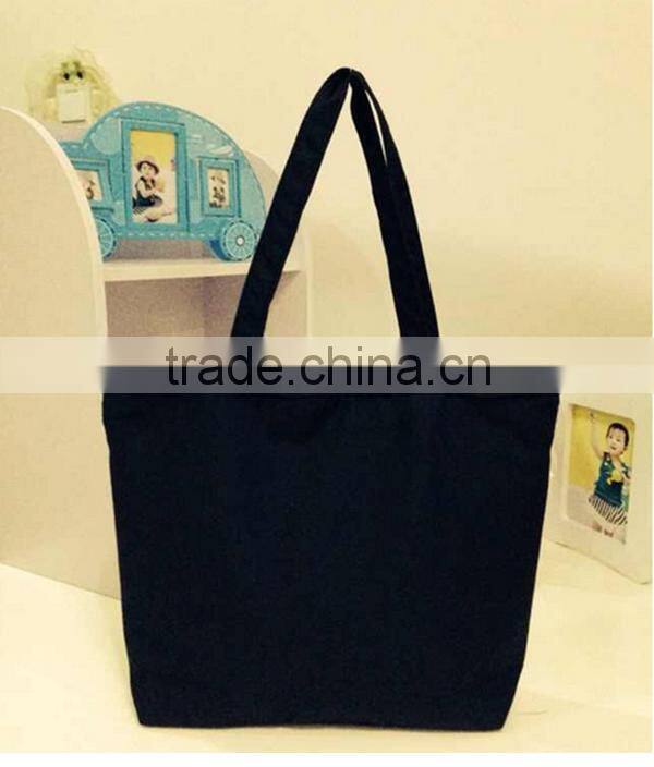 Fashion printing canvas bags large women hot canvas tote shopping bag