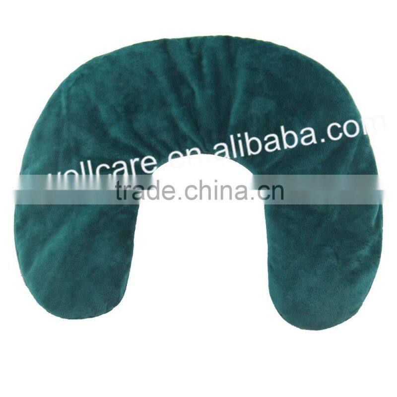 Brown color Soft plush physiotherapy neck heat pack / neck wrap