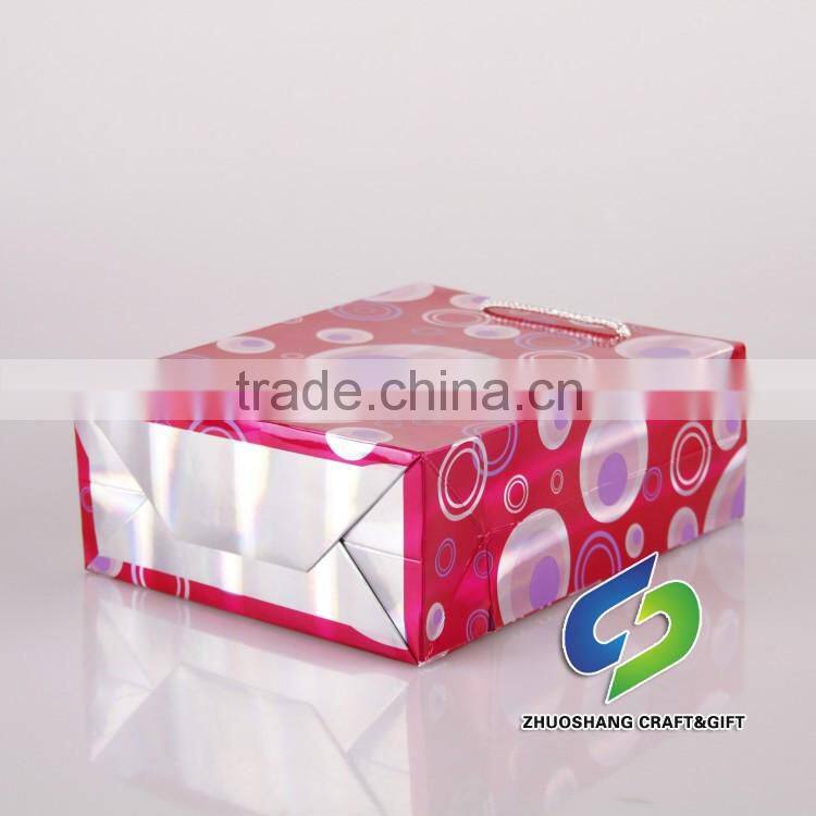 custom wholesale printed paper bag with your own logo