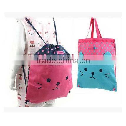 mini kids drawstring backpack