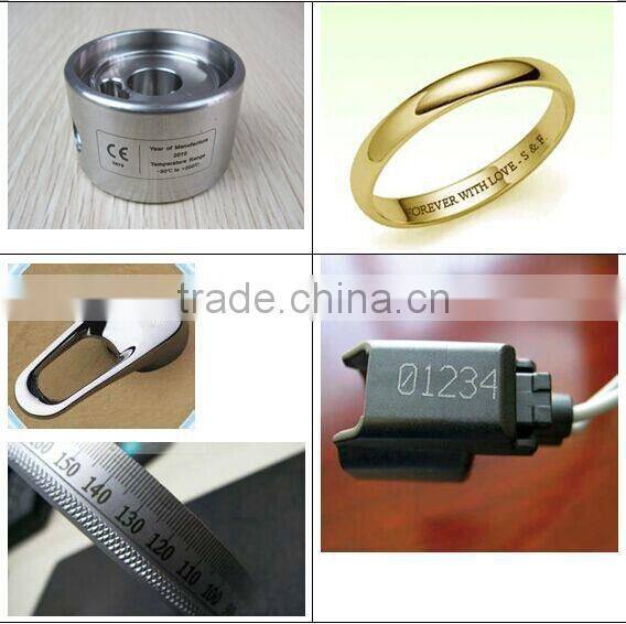 10w/20w optional fiber laser marking machine for metal and nonmetal