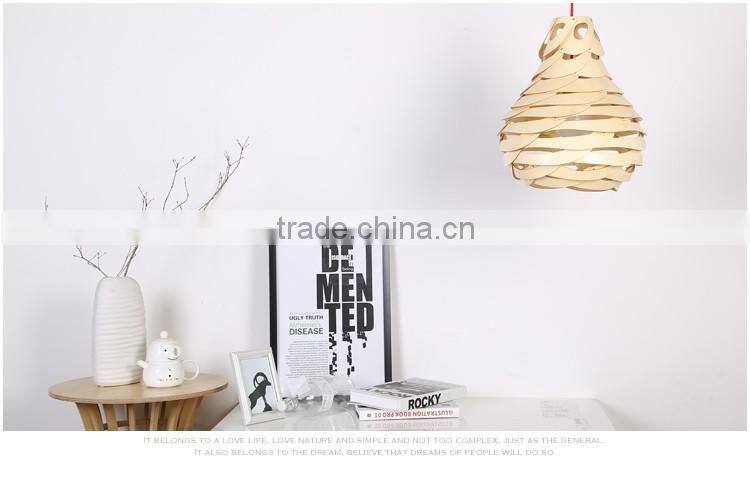 LED pendant light JK-8005B-30 wooden lamp modern pendant light for home sigle pendant
