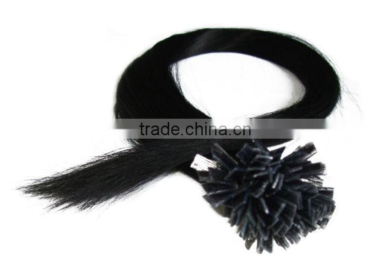 flat tip hair extensions wholesale hair nail tips 100% human virgin hair