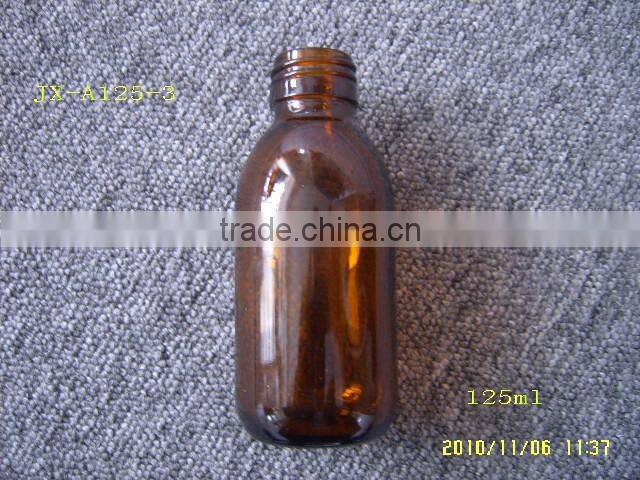 150ml amber glass bottle for syrup