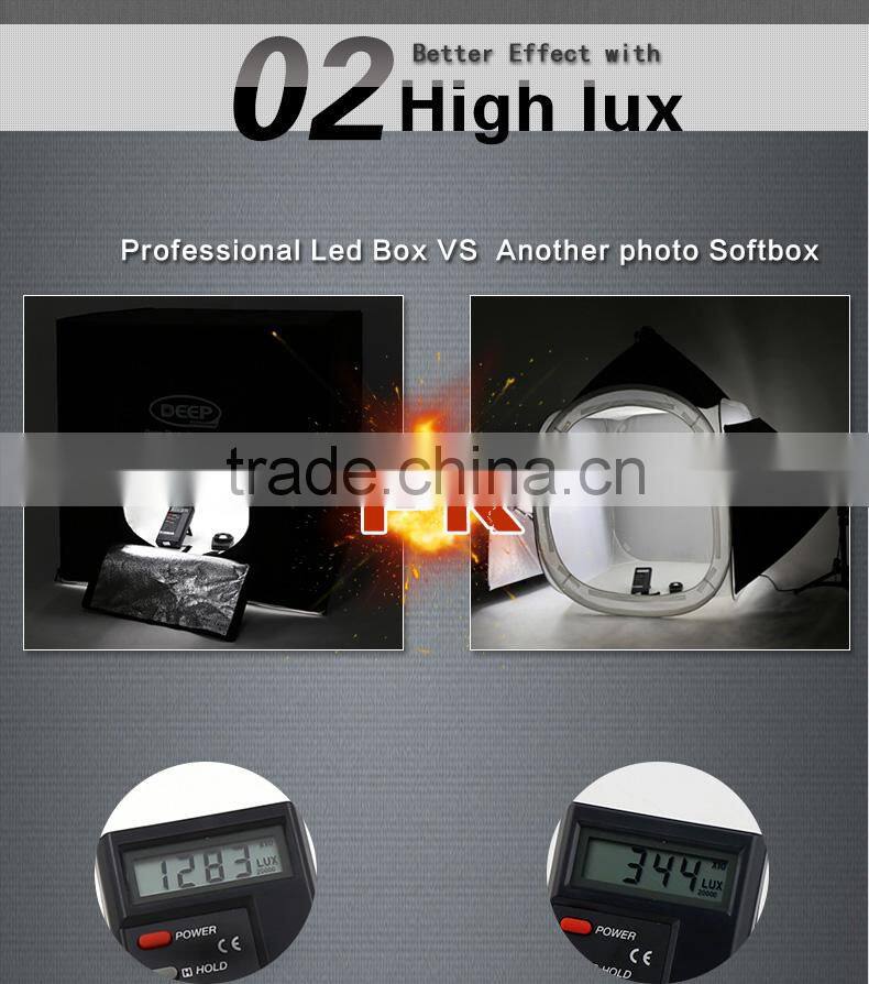 40cm*40cm LED video light box Studio Video Lighting boxfor Photography with dimmer switch