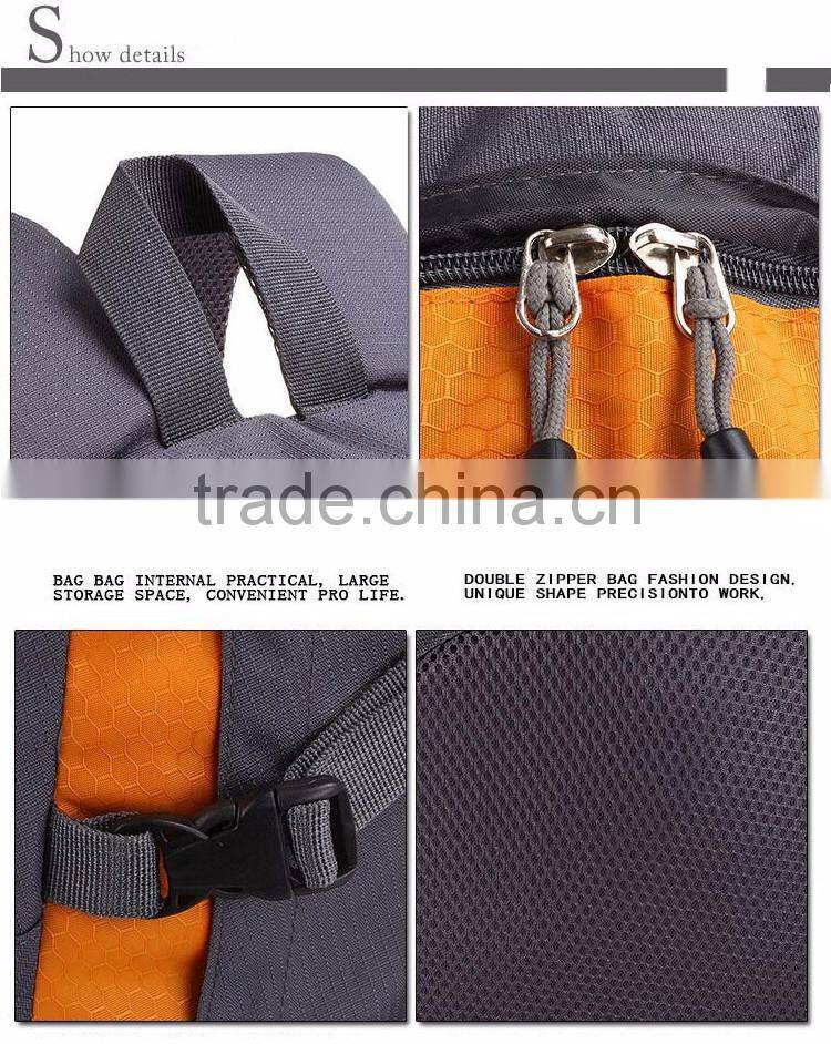 large capacity hiking bag outdoor sport backpack made in China yiwu