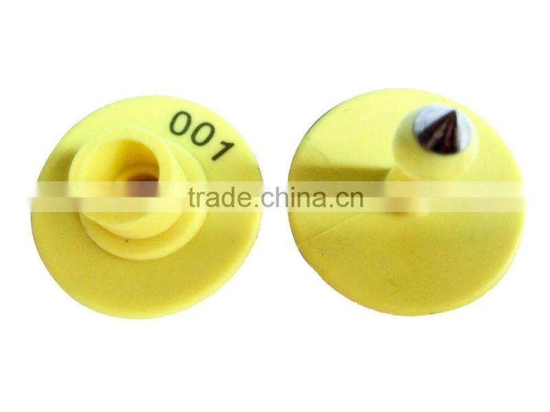 animal goat ear tag with TPU material