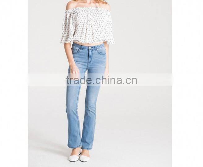 horizontal collar printed star fabrics half sleeve fashion sexy/latest casual shirt