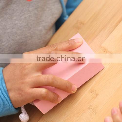 Japan pink sanding sponge sanding block
