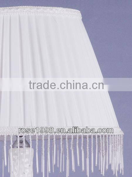 table lamp with white lampshades for home decorative
