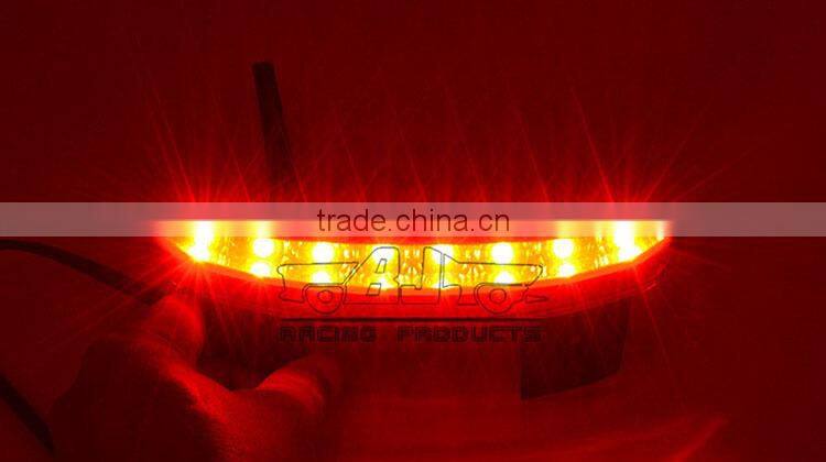 BJ-LPL-032 For Harley XL883N XL1200N/V/X Red Lens LED Chopped Motorcycle Fender Edge Tail Light