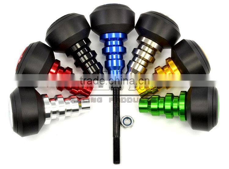 BJ-FS-UN001 For Suzuki GSXR1000 CNC Aluminum and POM Protect Muffler Motorcycle Frame Slider