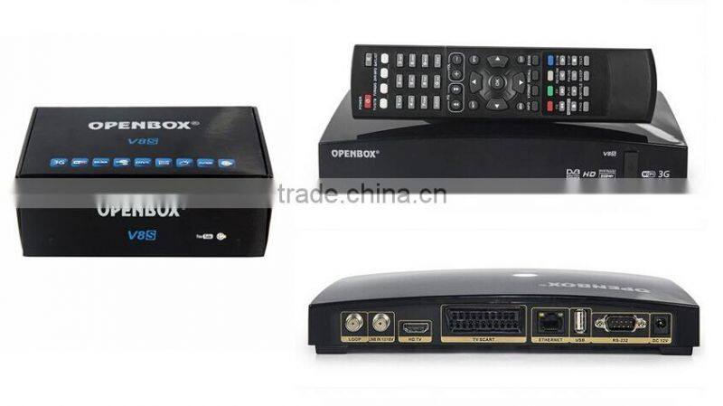 High Quality HD Set Top Box TV BOX Original Openbox V8S Satellite TV Receiver