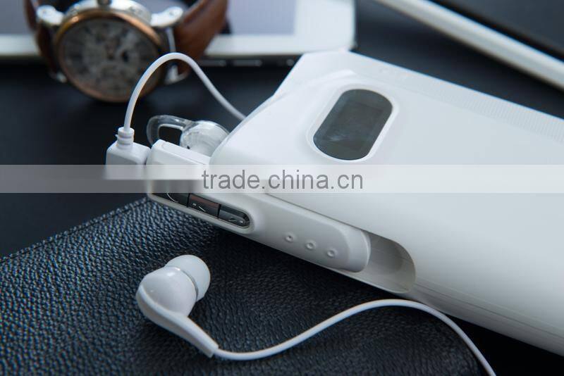 factory price hot selling 11000mah power bank with bluetooth headset