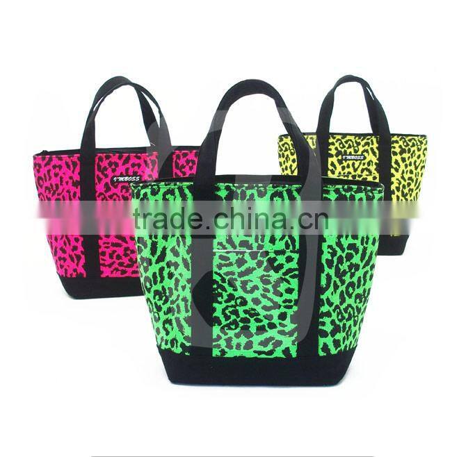 Quilted lunch bags/Peva liner insulated lunch bag/Woman lunch bag