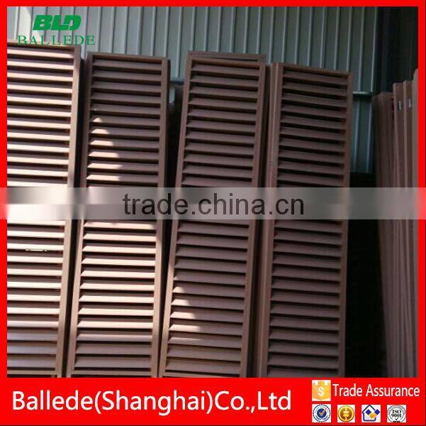 non standard customized design available louver fence