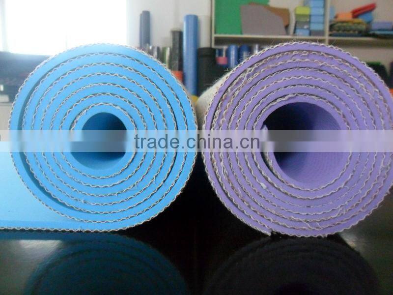 2014 Customer designed Jute yoga mat