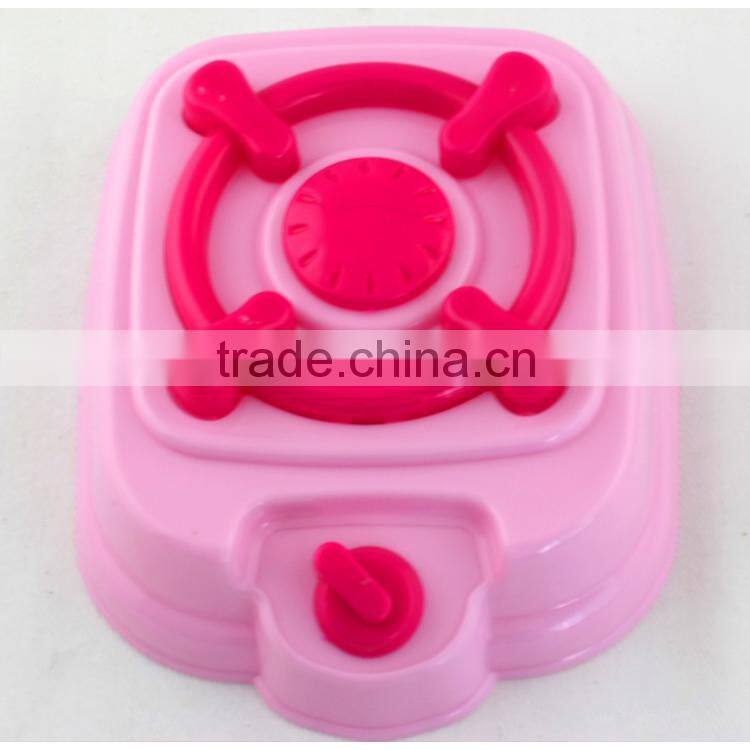 Funny cheap plastic big kitchen set toy