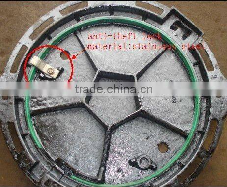 GGG50 OEM C/O 600 round manhole cover en124 d400