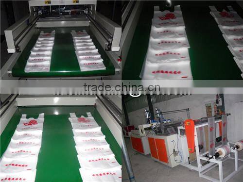 CE Leading Manufacturer SUPER High Speed bag making machine/ T-shirt bag machine/ plastic bag making mahine