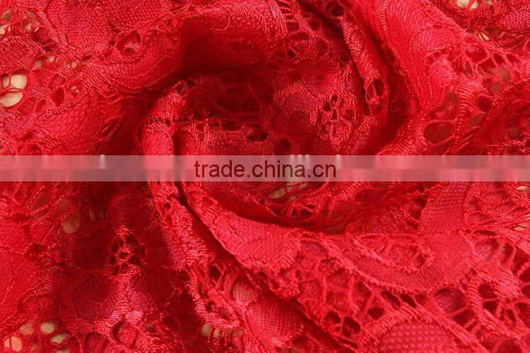 China wholesale Top-end Beautiful Dress wedding lace fabric